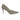 silver pointy toe satin bridal heel large sizes