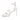 4+ inch satin bridal sandal heel plus sizes