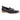 black leather loafer from side large sizes